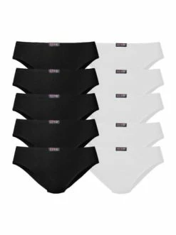 Bekleidung H.I.S Slip In Schwarz, Weiß Günstig Kaufen -HIS SHOP h i s slip in schwarz weiss 1