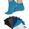 Bekleidung H.I.S Sneakersocken In 2x Schwarz, 2x Grau, 2x Blau, 2x Türkis, 2x Weiß Günstig Kaufen