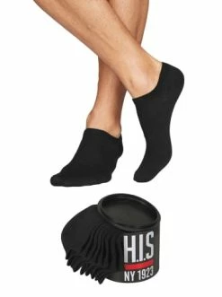 Bekleidung H.I.S Sneakersocken In 8x Schwarz Günstig Kaufen