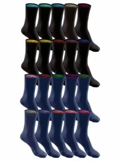 Bekleidung H.I.S Socken In 10x Schwarz, 10x Marine Günstig Kaufen