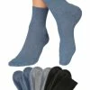 Bekleidung H.I.S Socken In 2x Schwarz, 2x Jeans-melange, 2x Grau-melange Günstig Kaufen