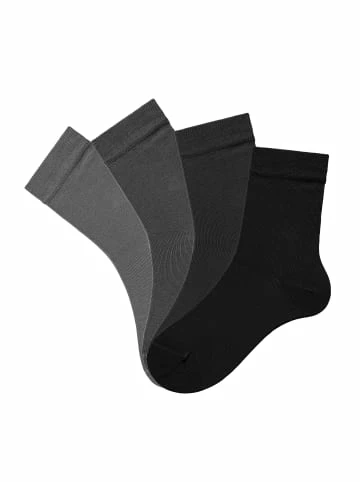 Bekleidung H.I.S Socken In 4x Grau-schwarz Günstig Kaufen 1 Bekleidung H.I.S Socken In 4x Grau-schwarz Günstig Kaufen