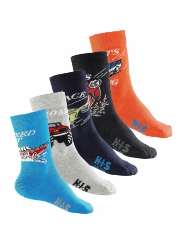Bekleidung H.I.S Socken In Schwarz, Grau, Orange, Marine, Blau Günstig Kaufen 2 Bekleidung H.I.S Socken In Schwarz, Grau, Orange, Marine, Blau Günstig Kaufen – Bild 2