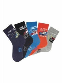 Bekleidung H.I.S Socken In Schwarz, Grau, Orange, Marine, Blau Günstig Kaufen