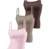 Bekleidung H.I.S Spaghettitop In Rosa, Taupe, Braun Günstig Kaufen