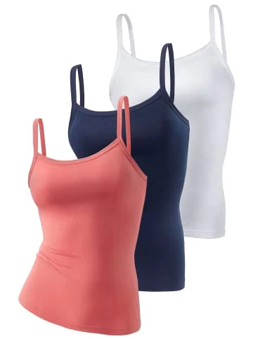 Bekleidung H.I.S Spaghettitop In Weiß, Apricot, Marine Günstig Kaufen 1 Bekleidung H.I.S Spaghettitop In Weiß, Apricot, Marine Günstig Kaufen