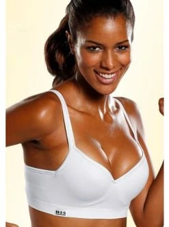 Outdoor & Sport H.I.S Sport-BH In Weiß Günstig Kaufen -HIS SHOP h i s sport bh in weiss 10