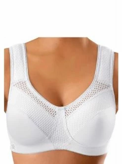 Outdoor & Sport H.I.S Sport-BH In Weiß Günstig Kaufen