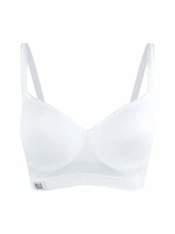 Outdoor & Sport H.I.S Sport-BH In Weiß Günstig Kaufen