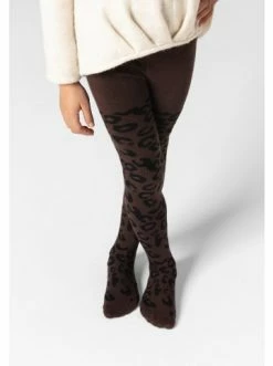 Bekleidung H.I.S Strickstrumpfhose In Braun/schwarz, Braun/schwarz Günstig Kaufen -HIS SHOP h i s strickstrumpfhose in braun schwarz braun schwarz 2