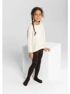 Bekleidung H.I.S Strickstrumpfhose In Braun/schwarz, Braun/schwarz Günstig Kaufen -HIS SHOP h i s strickstrumpfhose in braun schwarz braun schwarz 3