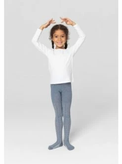 Bekleidung H.I.S Strickstrumpfhose In Marine, Jeansblau/meliert Günstig Kaufen -HIS SHOP h i s strickstrumpfhose in marine jeansblau meliert 3