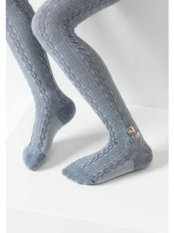 Bekleidung H.I.S Strickstrumpfhose In Marine, Jeansblau/meliert Günstig Kaufen -HIS SHOP h i s strickstrumpfhose in marine jeansblau meliert 4