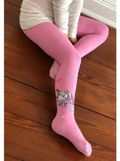 HIS SHOP -HIS SHOP h i s strickstrumpfhose in marine rosa grau melange 1