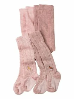 Bekleidung H.I.S Strickstrumpfhose In Rosa/meliert, Altrosa/meliert Günstig Kaufen