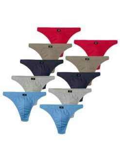 Bekleidung H.I.S Strings 10er Pack In Mehrfarbig Günstig Kaufen