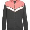 Outdoor & Sport H.I.S Sweatjacke In Anthrazit-rosa Günstig Kaufen