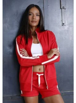 Outdoor & Sport H.I.S Sweatjacke In Red Günstig Kaufen -HIS SHOP h i s sweatjacke in red 3