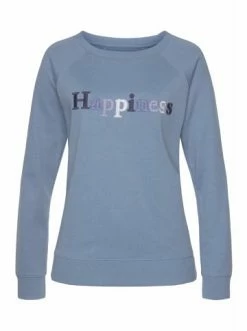Bekleidung H.I.S Sweatshirt In Blue Günstig Kaufen