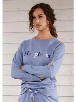 Bekleidung H.I.S Sweatshirt In Blue Günstig Kaufen -HIS SHOP h i s sweatshirt in blue 6