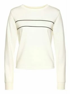 Bekleidung H.I.S Sweatshirt In Ecru Günstig Kaufen