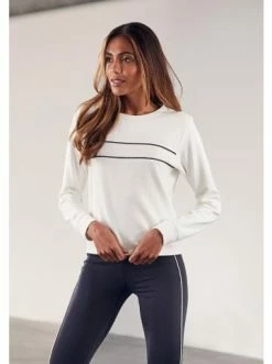 Bekleidung H.I.S Sweatshirt In Ecru Günstig Kaufen -HIS SHOP h i s sweatshirt in ecru 5