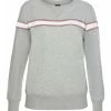 Bekleidung H.I.S Sweatshirt In Grau-meliert Günstig Kaufen