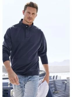 Outdoor & Sport H.I.S Sweatshirt In Navy Günstig Kaufen -HIS SHOP h i s sweatshirt in navy 4