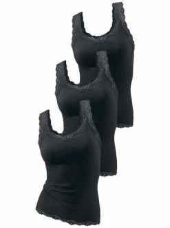 Bekleidung H.I.S Tanktop In Schwarz Günstig Kaufen