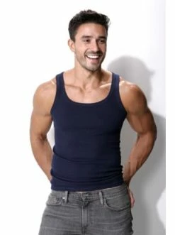 Bekleidung H.I.S Unterhemd In Rot, Weiß, Marine Günstig Kaufen -HIS SHOP h i s unterhemd in rot weiss marine 3