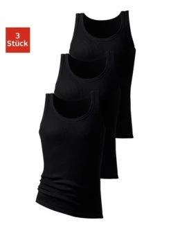 Bekleidung H.I.S Unterhemd In Schwarz Günstig Kaufen