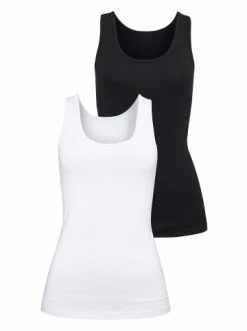 Bekleidung H.I.S Unterhemd In Schwarz, Weiß Günstig Kaufen