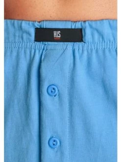 Bekleidung H.I.S Weiter Boxer In Rot, Blau, Marine, Khaki, Grau-meliert Günstig Kaufen